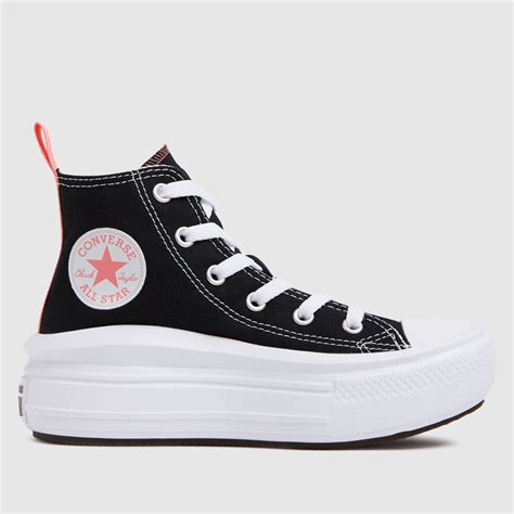 black converse kids|black platform converse kids.